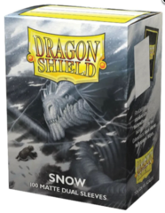 Dragon Shield Box of 100 in Matte Dual Snow